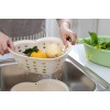 Bamboo Fiber Plastic 2-in-1 Multifunction Colander Strainer Double Drain Basket Wash Fruit Washing Artifact Dish Basket Sink Kitchen Modern Living Room Creative Household Fruit Plate Bamboo Fiber Plastic 2-in-1 Multifunction Colander Strainer Double Drain Basket Wash Fruit Washing Artifact Dish Basket Sink Kitchen Modern Living Room Creative Household Fruit Plate