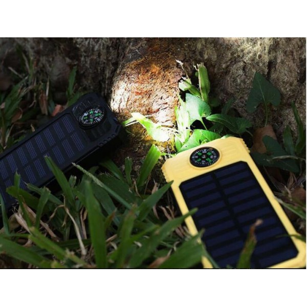 Solar Power Bank, Portable Charger 20000mAh External Battery Pack Micro Input Port Dual Flashlight, Compass and Portable Carabiner and Compass Design(Splashproof, Dustproof, Shockproof,Solar Panel Charging, DC5.5V/2A Input) Solar Power Bank, Portable Charger 20000mAh External Battery Pack Micro Input Port Dual Flashlight, Compass and Portable Carabiner and Compass Design(Splashproof, Dustproof, Shockproof,Solar Panel Charging, DC5.5V/2A Input)