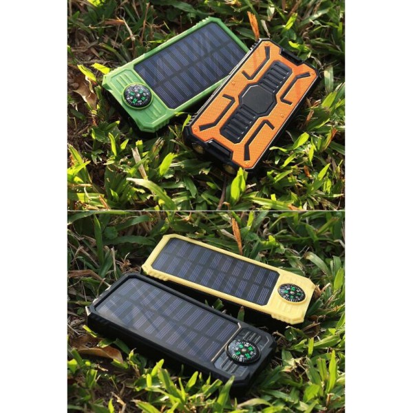 Solar Power Bank, Portable Charger 20000mAh External Battery Pack Micro Input Port Dual Flashlight, Compass and Portable Carabiner and Compass Design(Splashproof, Dustproof, Shockproof,Solar Panel Charging, DC5.5V/2A Input) Solar Power Bank, Portable Charger 20000mAh External Battery Pack Micro Input Port Dual Flashlight, Compass and Portable Carabiner and Compass Design(Splashproof, Dustproof, Shockproof,Solar Panel Charging, DC5.5V/2A Input)