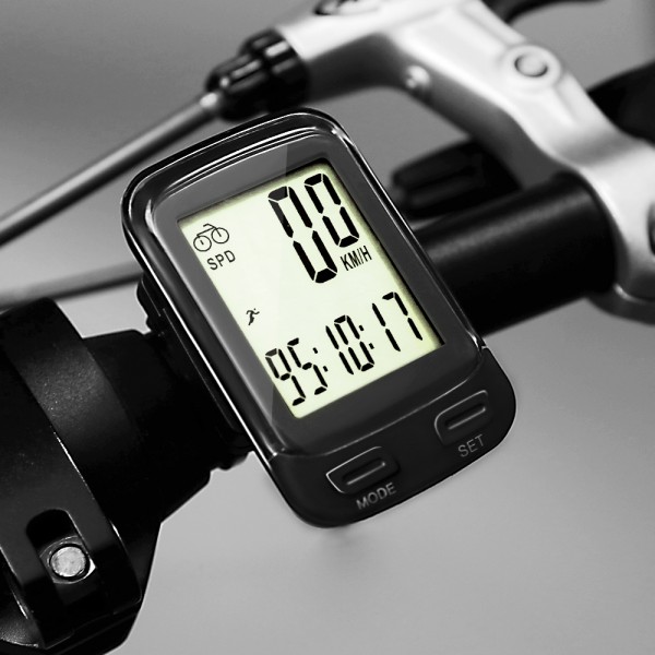 SOON GO Bike Computer Wireless Waterproof MPH&KM Cycle Speedometer Multifunctional Bicycle Accessories Large LCD Display Backlight SOON GO Bike Computer Wireless Waterproof MPH&KM Cycle Speedometer Multifunctional Bicycle Accessories Large LCD Display Backlight