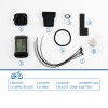 SOON GO Bike Computer Wireless Waterproof MPH&KM Cycle Speedometer Multifunctional Bicycle Accessories Large LCD Display Backlight SOON GO Bike Computer Wireless Waterproof MPH&KM Cycle Speedometer Multifunctional Bicycle Accessories Large LCD Display Backlight
