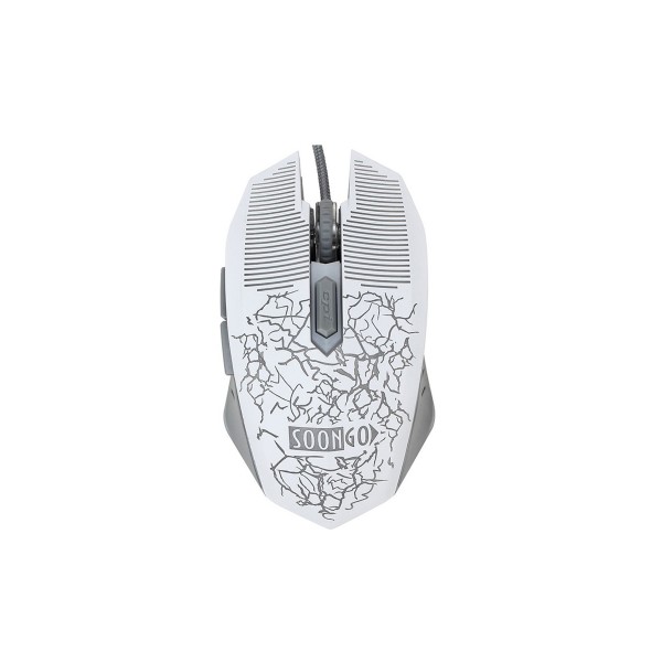 Gaming Optical Mouse, SOONGO Ergonomic USB Breathing LED Colors Wired Mice with 3200 DPI Adjustable 6 Buttons Design for PC Computer Laptop Gaming Optical Mouse, SOONGO Ergonomic USB Breathing LED Colors Wired Mice with 3200 DPI Adjustable 6 Buttons Design for PC Computer Laptop