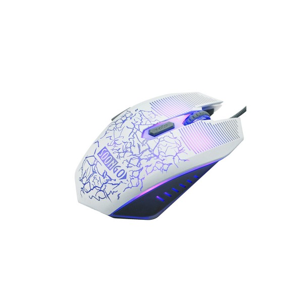 Gaming Optical Mouse, SOONGO Ergonomic USB Breathing LED Colors Wired Mice with 3200 DPI Adjustable 6 Buttons Design for PC Computer Laptop Gaming Optical Mouse, SOONGO Ergonomic USB Breathing LED Colors Wired Mice with 3200 DPI Adjustable 6 Buttons Design for PC Computer Laptop