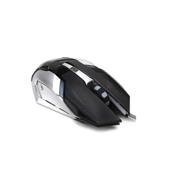 SOONGO Gaming Mouse Professional Adjustable 3200 DPI Precise Sensitivity Optical High-Grade USB Wired Pro Gamer Mouse with 4 Colors Breathing Lights and Stable Steel SOONGO Gaming Mouse Professional Adjustable 3200 DPI Precise Sensitivity Optical High-Grade USB Wired Pro Gamer Mouse with 4 Colors Breathing Lights and Stable Steel