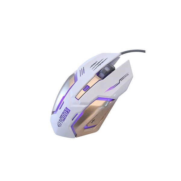 SOONGO Gaming Mouse Professional Adjustable 3200 DPI Precise Sensitivity Optical High-Grade USB Wired Pro Gamer Mouse with 4 Colors Breathing Lights and Stable Steel SOONGO Gaming Mouse Professional Adjustable 3200 DPI Precise Sensitivity Optical High-Grade USB Wired Pro Gamer Mouse with 4 Colors Breathing Lights and Stable Steel