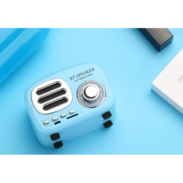 Bluetooth Retro Speaker, Wireless Mini Vintage Speaker with TF Card Slot,Hands-Free Call,Built-in Mic for Travel, Home, Beach, Kitchen, Outdoors Bluetooth Retro Speaker, Wireless Mini Vintage Speaker with TF Card Slot,Hands-Free Call,Built-in Mic for Travel, Home, Beach, Kitchen, Outdoors