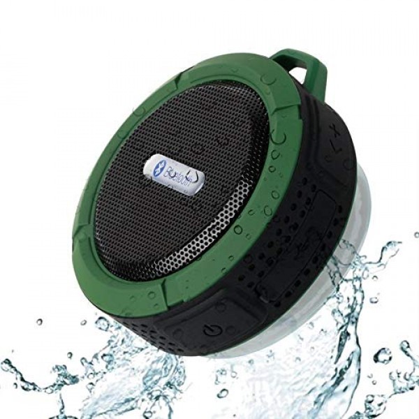Bluetooth Speaker Waterproof Hand-Free Call Card Accent Gun with Suction Cup Hook Convenient Outdoor Speaker Bluetooth Speaker Waterproof Hand-Free Call Card Accent Gun with Suction Cup Hook Convenient Outdoor Speaker