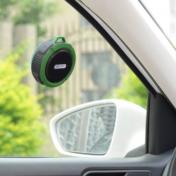 Bluetooth Speaker Waterproof Hand-Free Call Card Accent Gun with Suction Cup Hook Convenient Outdoor Speaker Bluetooth Speaker Waterproof Hand-Free Call Card Accent Gun with Suction Cup Hook Convenient Outdoor Speaker