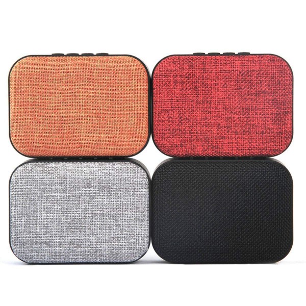 Portable Canvas Fabric Art Mini Bluetooth Wireless Speaker Loudspeaker FM Radio Support TF U-Disk Portable Canvas Fabric Art Mini Bluetooth Wireless Speaker Loudspeaker FM Radio Support TF U-Disk