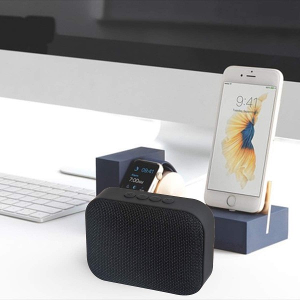 Portable Canvas Fabric Art Mini Bluetooth Wireless Speaker Loudspeaker FM Radio Support TF U-Disk Portable Canvas Fabric Art Mini Bluetooth Wireless Speaker Loudspeaker FM Radio Support TF U-Disk