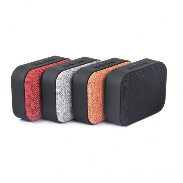 Portable Canvas Fabric Art Mini Bluetooth Wireless Speaker Loudspeaker FM Radio Support TF U-Disk Portable Canvas Fabric Art Mini Bluetooth Wireless Speaker Loudspeaker FM Radio Support TF U-Disk