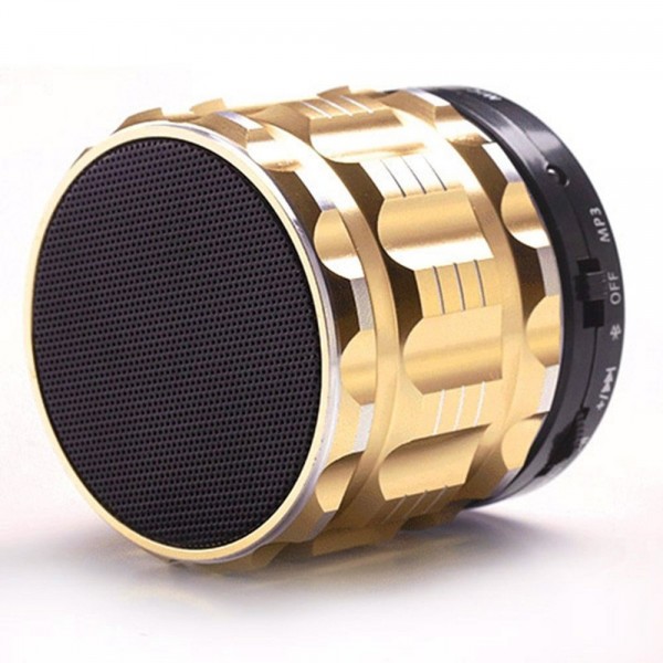 Portable Mini Super Bass Stereo Bluetooth Speakers Metal Steel Wireless Audio Player with Mic FM Radio Support TF Card for iPhone Samsung Smartphone PC Tablet Portable Mini Super Bass Stereo Bluetooth Speakers Metal Steel Wireless Audio Player with Mic FM Radio Support TF Card for iPhone Samsung Smartphone PC Tablet
