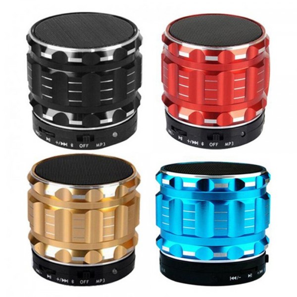 Portable Mini Super Bass Stereo Bluetooth Speakers Metal Steel Wireless Audio Player with Mic FM Radio Support TF Card for iPhone Samsung Smartphone PC Tablet Portable Mini Super Bass Stereo Bluetooth Speakers Metal Steel Wireless Audio Player with Mic FM Radio Support TF Card for iPhone Samsung Smartphone PC Tablet