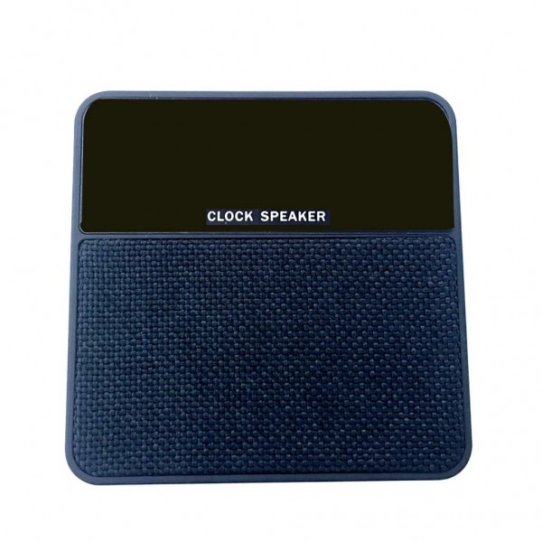 Compatible with FM TF Audio InputClock Speaker Mini T1 Fabric Alarm Clock Card Wireless Bluetooth Speaker Compatible with FM TF Audio InputClock Speaker Mini T1 Fabric Alarm Clock Card Wireless Bluetooth Speaker