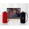 LED Portable Bluetooth Speaker, Wireless Indoor Outdoor Boombox with FM Radio, AUX, USB, SD Card and MIC Support LED Portable Bluetooth Speaker, Wireless Indoor Outdoor Boombox with FM Radio, AUX, USB, SD Card and MIC Support