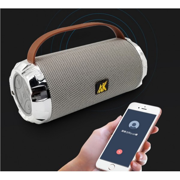 LED Portable Bluetooth Speaker, Wireless Indoor Outdoor Boombox with FM Radio, AUX, USB, SD Card and MIC Support LED Portable Bluetooth Speaker, Wireless Indoor Outdoor Boombox with FM Radio, AUX, USB, SD Card and MIC Support