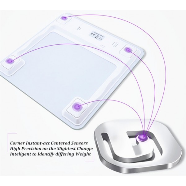 Digital Bathroom Weight Scale Electronic Health Monitor Body Analyzer by SOONGO Digital Bathroom Weight Scale Electronic Health Monitor Body Analyzer by SOONGO
