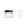 Digital Bathroom Weight Scale Electronic Health Monitor Body Analyzer by SOONGO Digital Bathroom Weight Scale Electronic Health Monitor Body Analyzer by SOONGO