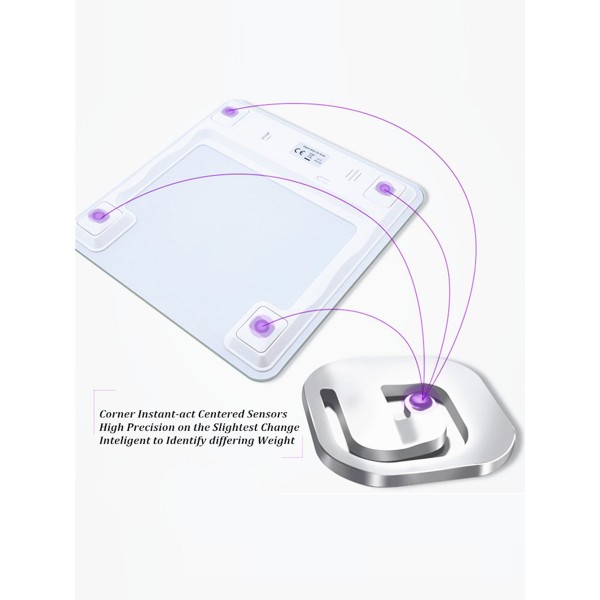 Digital Bathroom Weight Scale Electronic Health Monitor Body Analyzer by SOONGO Digital Bathroom Weight Scale Electronic Health Monitor Body Analyzer by SOONGO