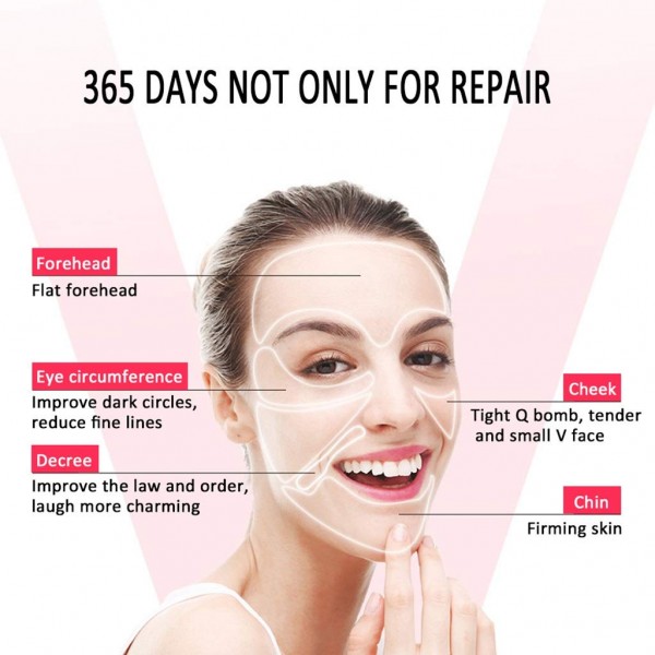 Portable Heart-Shaped Facial Massager Vibration Face Beauty Device Rechargeable Cheeks Slimmer Skin Tightening Rose Gold Portable Heart-Shaped Facial Massager Vibration Face Beauty Device Rechargeable Cheeks Slimmer Skin Tightening Rose GoldWomen