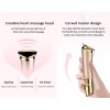 Portable Heart-Shaped Facial Massager Vibration Face Beauty Device Rechargeable Cheeks Slimmer Skin Tightening Rose Gold Portable Heart-Shaped Facial Massager Vibration Face Beauty Device Rechargeable Cheeks Slimmer Skin Tightening Rose GoldWomen