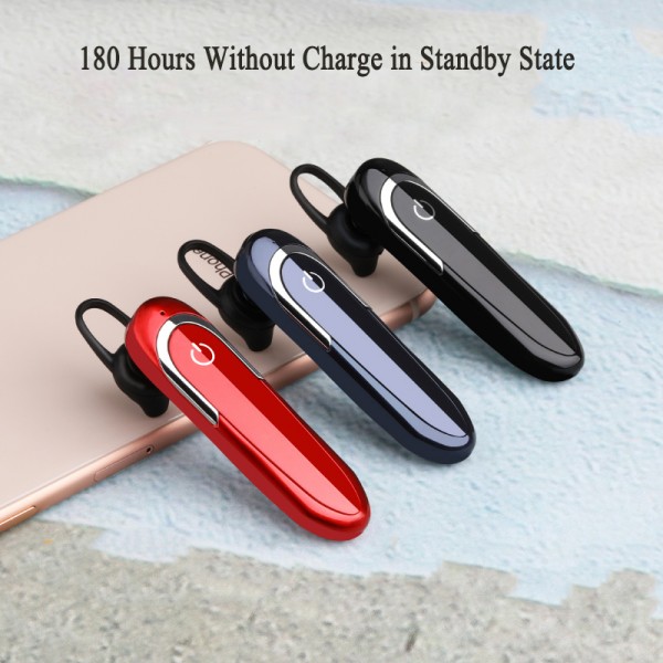 Bluetooth Headset, Super-Large Capacity Bluetooth Headphones, 180 Hours Standby, 42 Hours Call, Bluetooth 5.0 Wireless Earbuds, Waterproof Bluetooth Earphone, Stereo for Office/Driving Bluetooth Headset, Super-Large Capacity Bluetooth Headphones, 180 Hours Standby, 42 Hours Call, Bluetooth 5.0 Wireless Earbuds, Waterproof Bluetooth Earphone, Stereo for Office/Driving