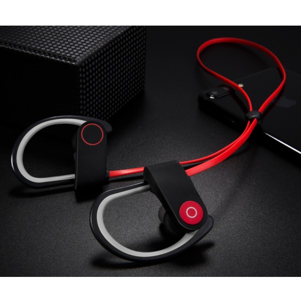 Portable Bluetooth Headphones, Wireless Earphones with Adjustable Earhooks for Extra Stability (IPX4 Waterproof & Sweat-Proof, AptX Lossless Sound, 8 Hours Playtime) Portable Bluetooth Headphones, Wireless Earphones with Adjustable Earhooks for Extra Stability (IPX4 Waterproof & Sweat-Proof, AptX Lossless Sound, 8 Hours Playtime)