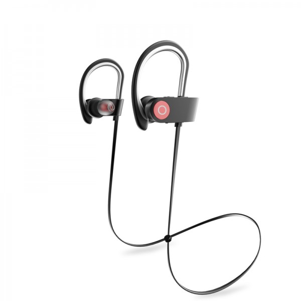 Portable Bluetooth Headphones, Wireless Earphones with Adjustable Earhooks for Extra Stability (IPX4 Waterproof & Sweat-Proof, AptX Lossless Sound, 8 Hours Playtime) Portable Bluetooth Headphones, Wireless Earphones with Adjustable Earhooks for Extra Stability (IPX4 Waterproof & Sweat-Proof, AptX Lossless Sound, 8 Hours Playtime)