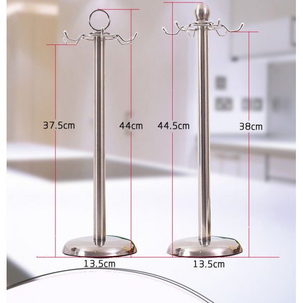Kitchen Tools Utensil Holder, Metal Kitchen Storage Tool Truner Spoon Rotating Holder Stand with 6 Hooks Kitchen Tools Utensil Holder, Metal Kitchen Storage Tool Truner Spoon Rotating Holder Stand with 6 Hooks